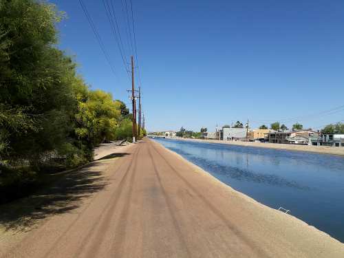 I quickly discovered that a runner's high was most easily achieved while running on a dirt road on a flat surface, such as along the canal system in Phoenix, Arizona, in the Valley of the Sun.