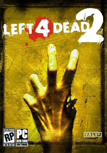Awesome cover art from the PC version of the video game Left 4 Dead 2.