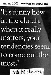 Image Credit:  Golf Magazine, January 2001 issue, page 114, from an article titled "The full Phil" by John Hawkins, an interview of golfer Phil Michelson