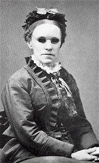 Photo of Fanny Crosby, composer of numerous hymns.
