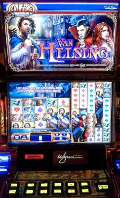 Image from the slot machine Van Helsing at the Wynn Resort Las Vegas.