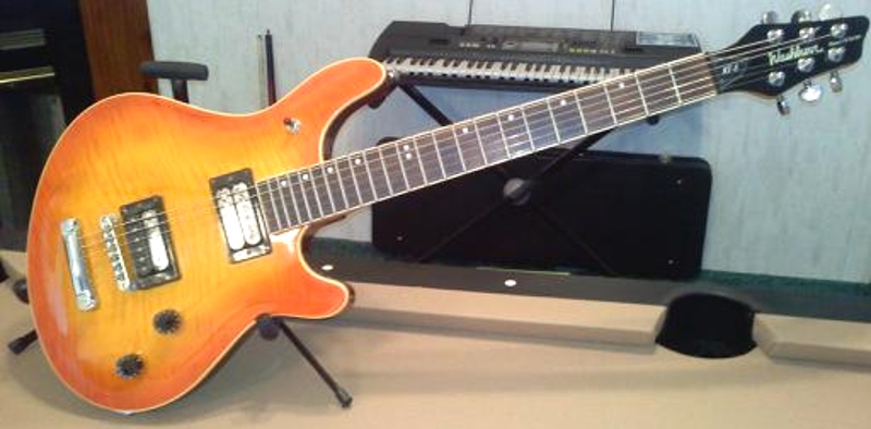 Washburn Maverick Series Model BT8 guitar with honey cherryburst finish and