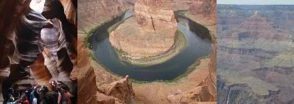 Photos from our Northern Arizona trip of 2018, Antelope Canyon, the 270 degree Horseshoe Bend of the Colorado River below Glen Canyon Dam which forms Lake Powell, arranged by Grand Canyon Adventures of Flagstaff, and Brad was our guide.