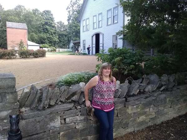A pic of the lovely Paula at Belle Meade Plantation in Nashville, TN. Photo taken by the author.