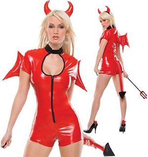 Here's a pic of a devilish blonde demon.