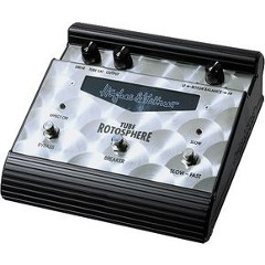 The Hughes & Kettner Tube Rotosphere, featuring an internal tube for a more accurate overdrive grind.