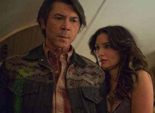 Star crossed lovers Deena and Henry Standing Bear of the Longmire TV series.