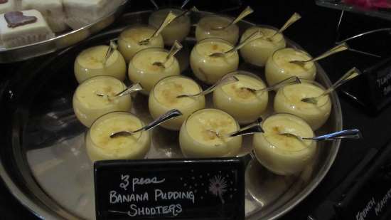 Image of the 3 peas Banana Pudding Shooters provided by 3 Peas in a Pod Catering of Frankfurt, Kentucky.