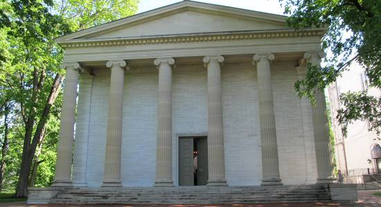 The Old Kentucky State Capitol Building in Frankfurt, Kentucky.