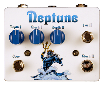 The Neptune Opto-Vibe Univibe/Rotary Speaker Simulator Pedal by Tortuga Effects.