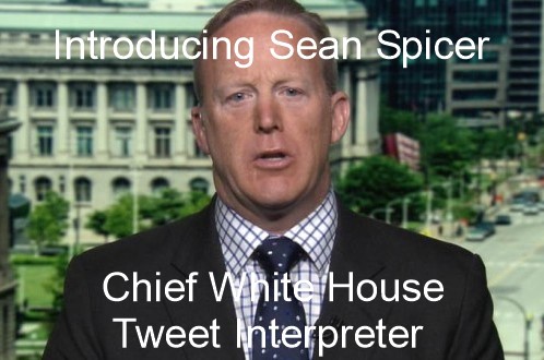 I couldn't find any memes for Trump White House Press Secretary Sean Spicer through google, so I decided to create one myself using a photo editing program.