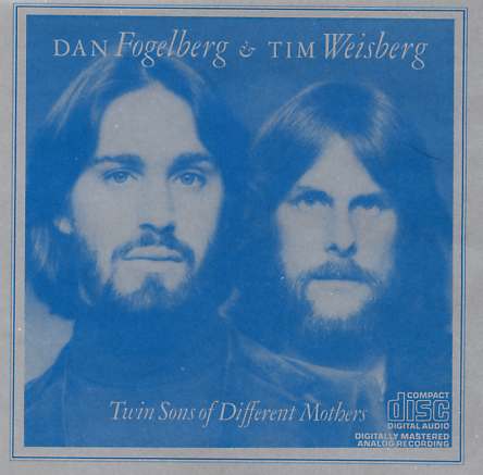 CD cover art for the album Twin Sons of Different Mothers by the duet of Dan Fogelberg and Tim Weisberg.
