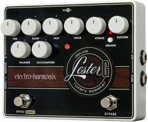 The Electro-Harmonix Lester G Deluxe rotary speaker pedal as demo'd by guitarist Bill Ruppert.