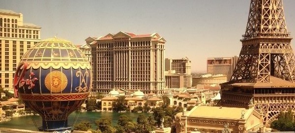 Defining La Joie de Vegas, this Las Vegas poem benefits greatly from this view of the resorts along the Las Vegas strip, including The Bellagio, Caesar's Palace, and The Mirage, as viewed by my favorite son-in-law Marty from just south of the Paris Las Vegas Hotel and Casino.