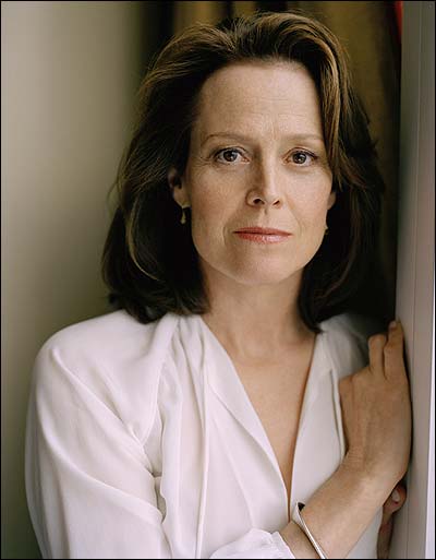 Sigourney Weaver, the official handsome woman of sci-fi movies such as Alien, Aliens, and of course, Ghostbusters.