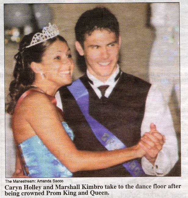 GHS Prom King & Queen.  Photo from the Grapevine HS' The Manestream paper by Amanda Sacco