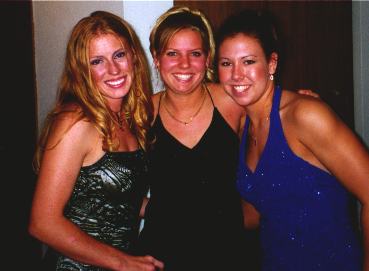 With her Pi Phi Sisters